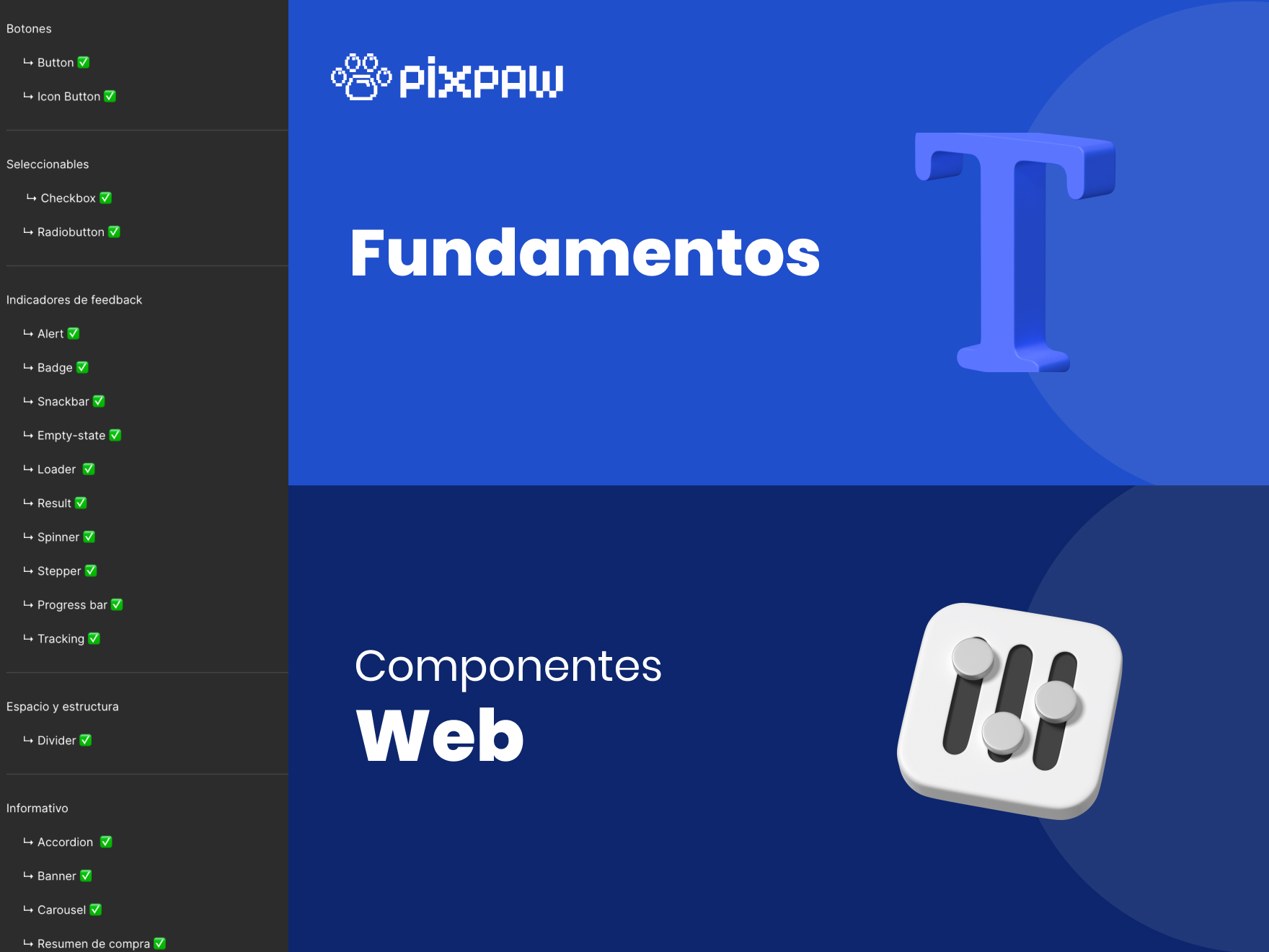 Foundations: colores y tipografía